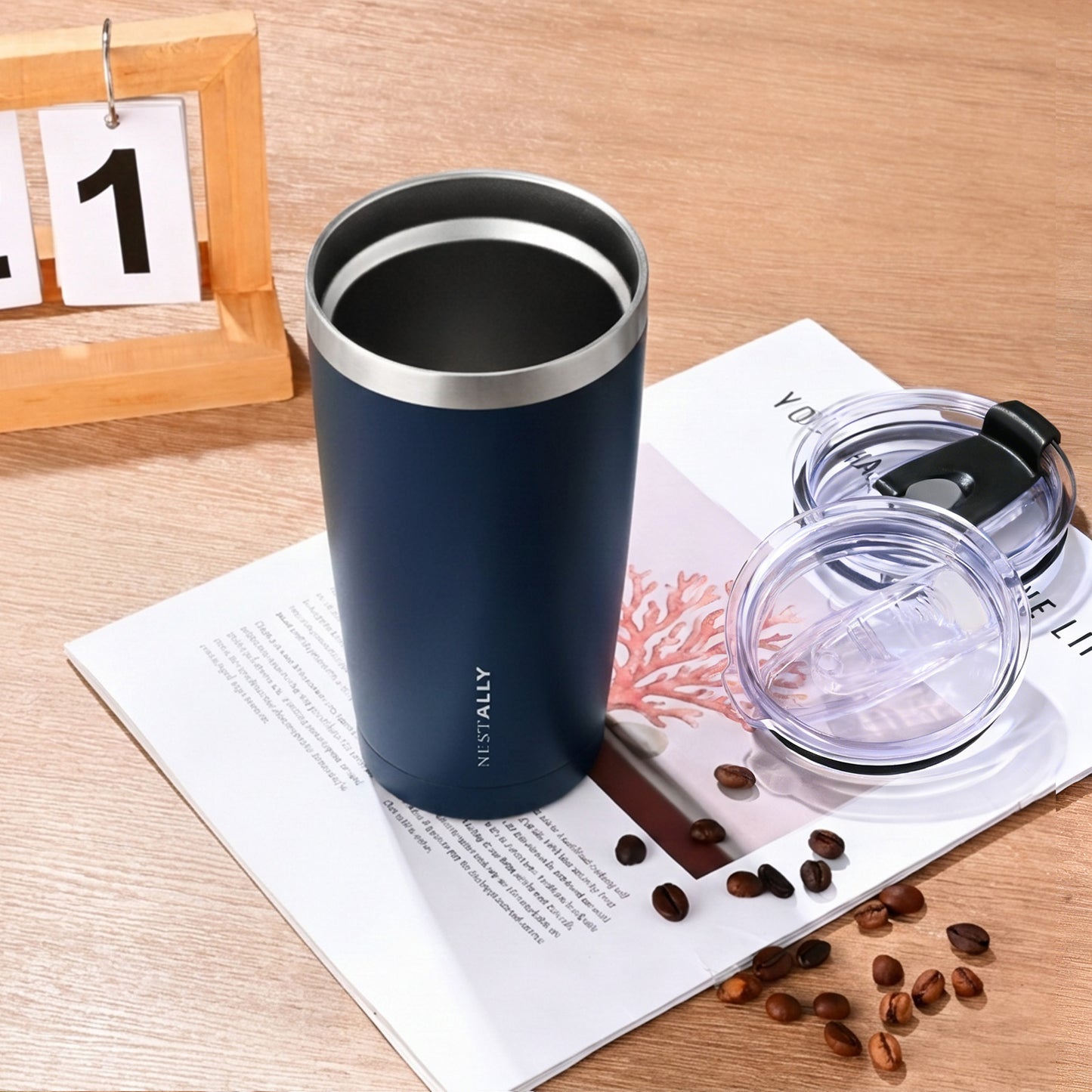 The Calm 20oz-Navy Blue