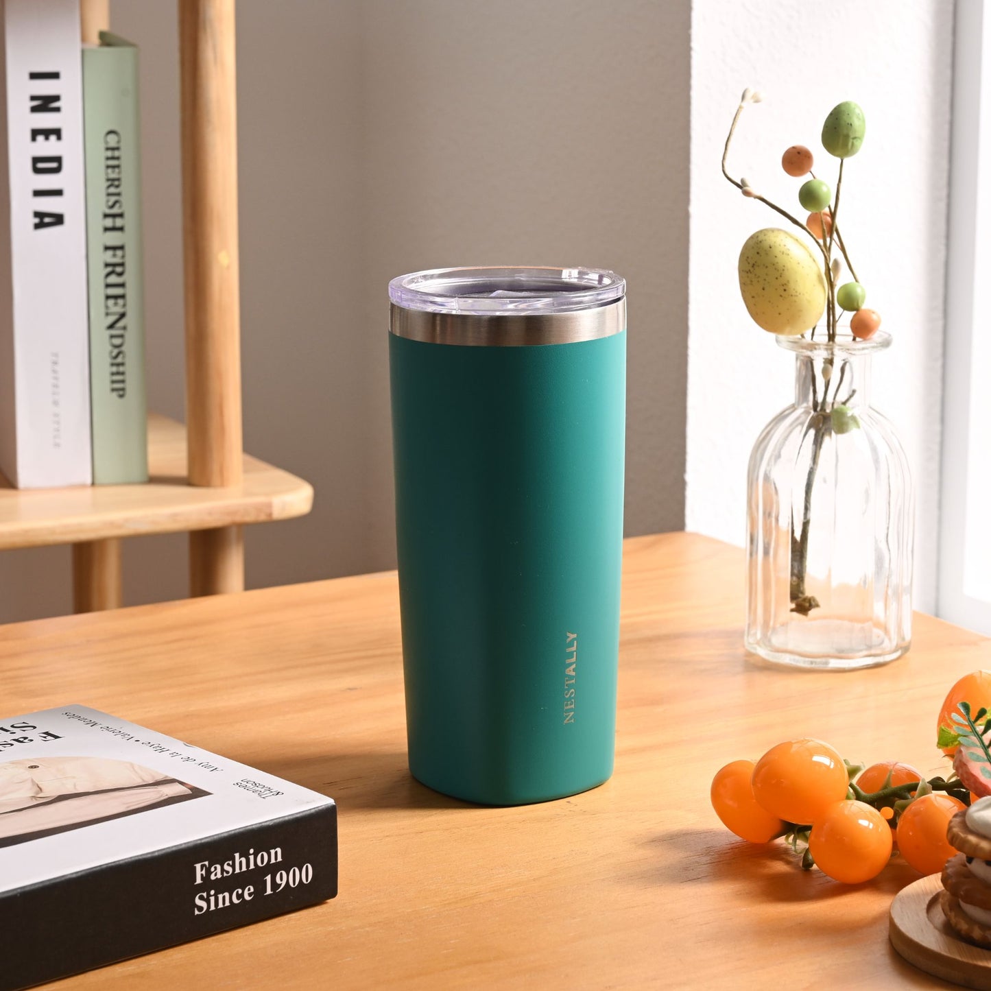 Crafted 20oz Tapered Stainless Steel Travel Tumbler
