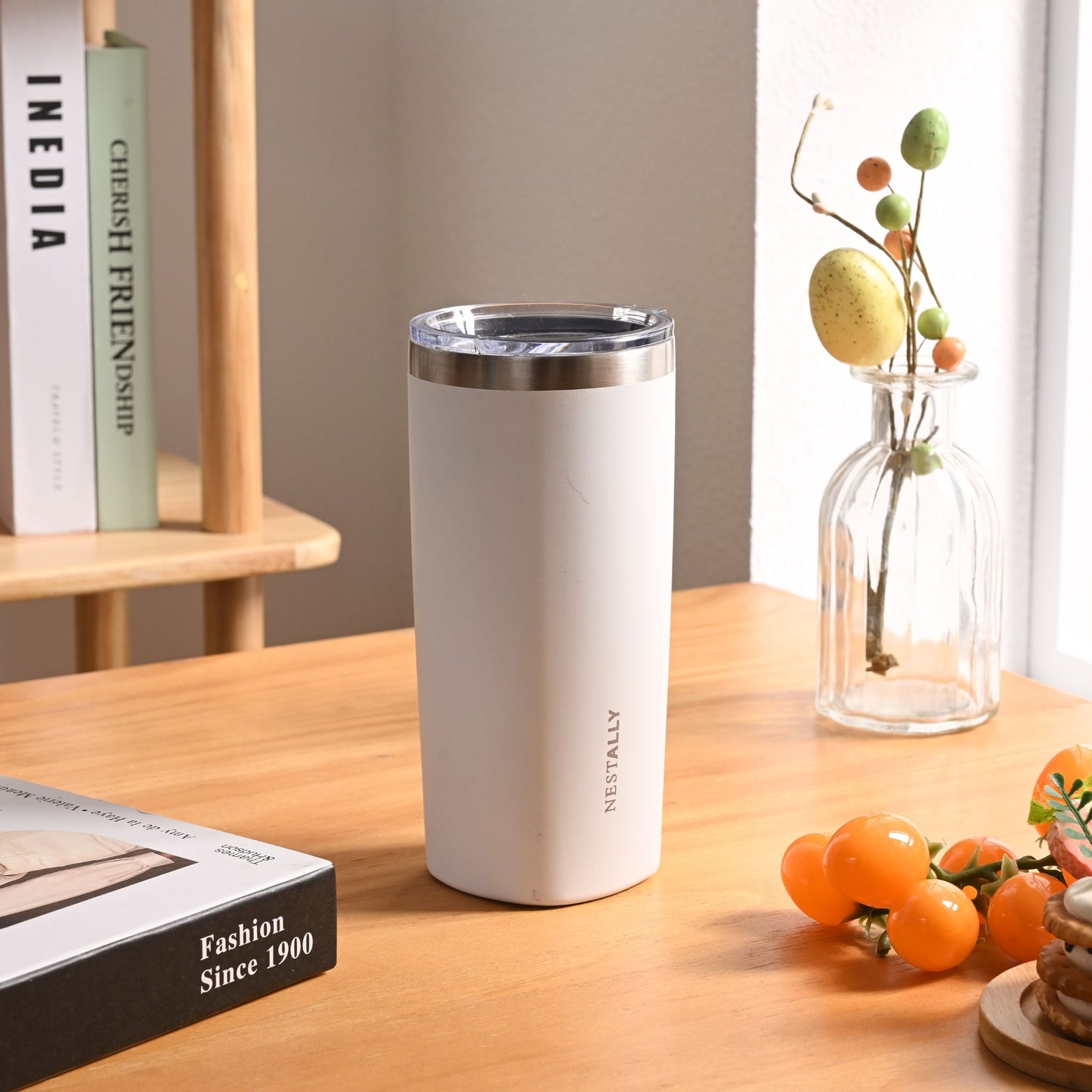 Crafted 20oz Tapered Stainless Steel Travel Tumbler