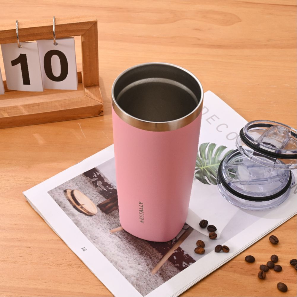 Crafted 20oz Tapered Stainless Steel Travel Tumbler