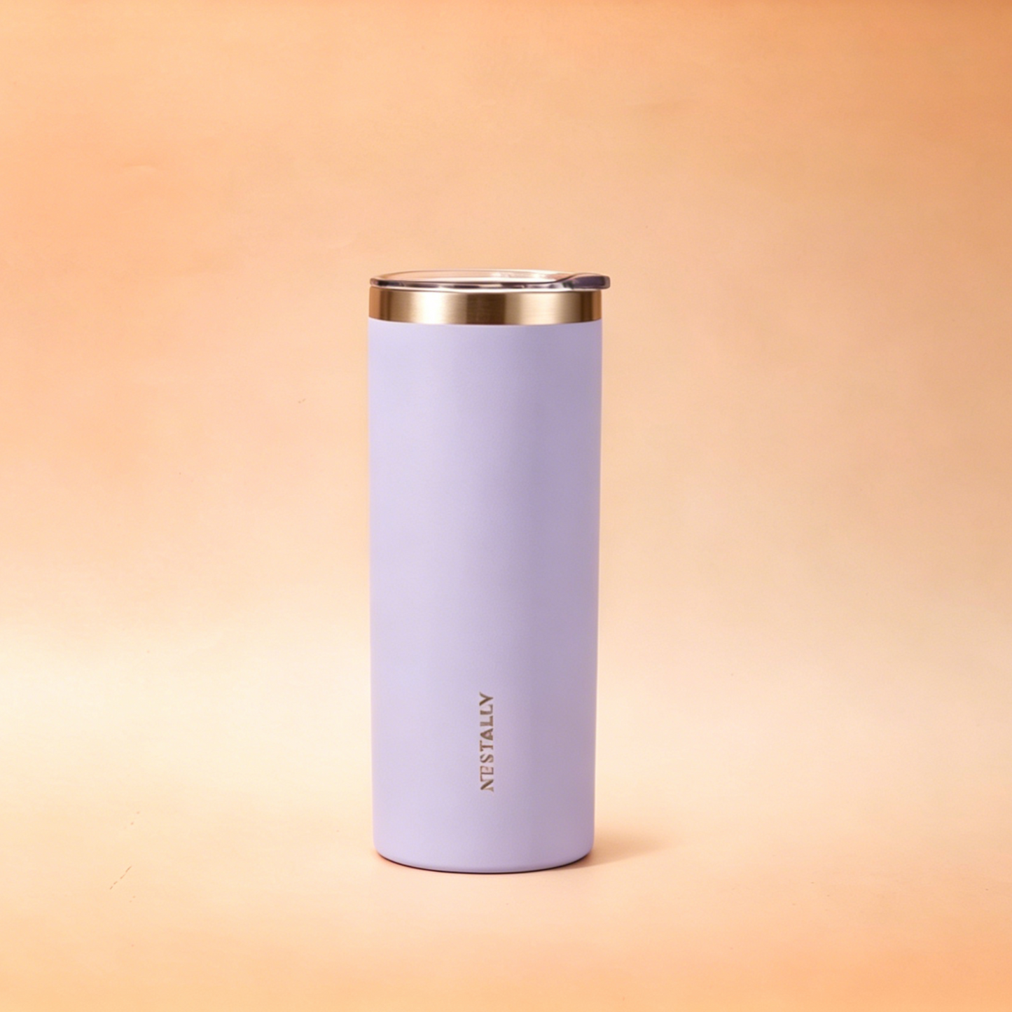 Chic 20oz Stainless Steel Travel Mug with Dual Lids