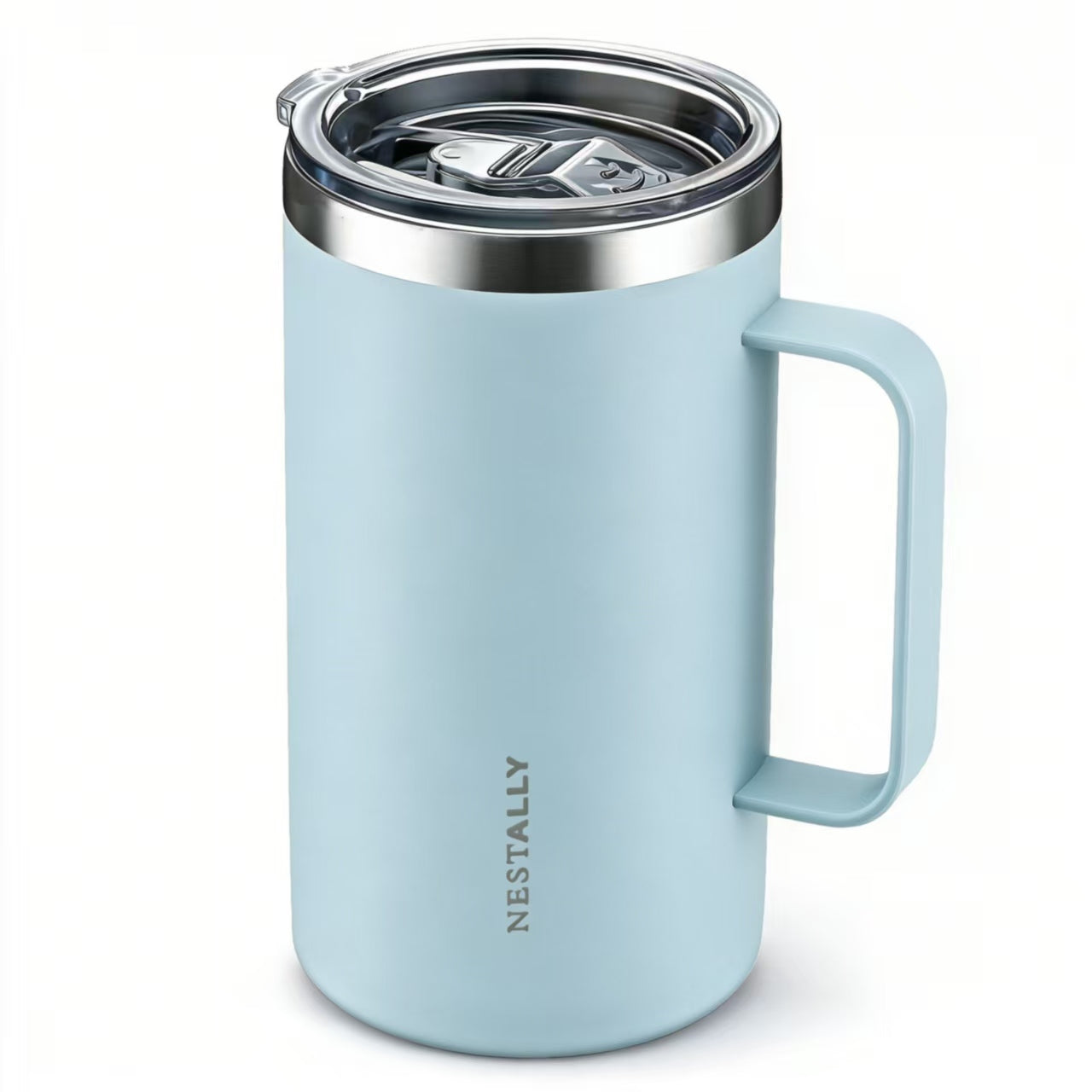 Cozy 20oz Stainless Steel Travel Mug with Handle
