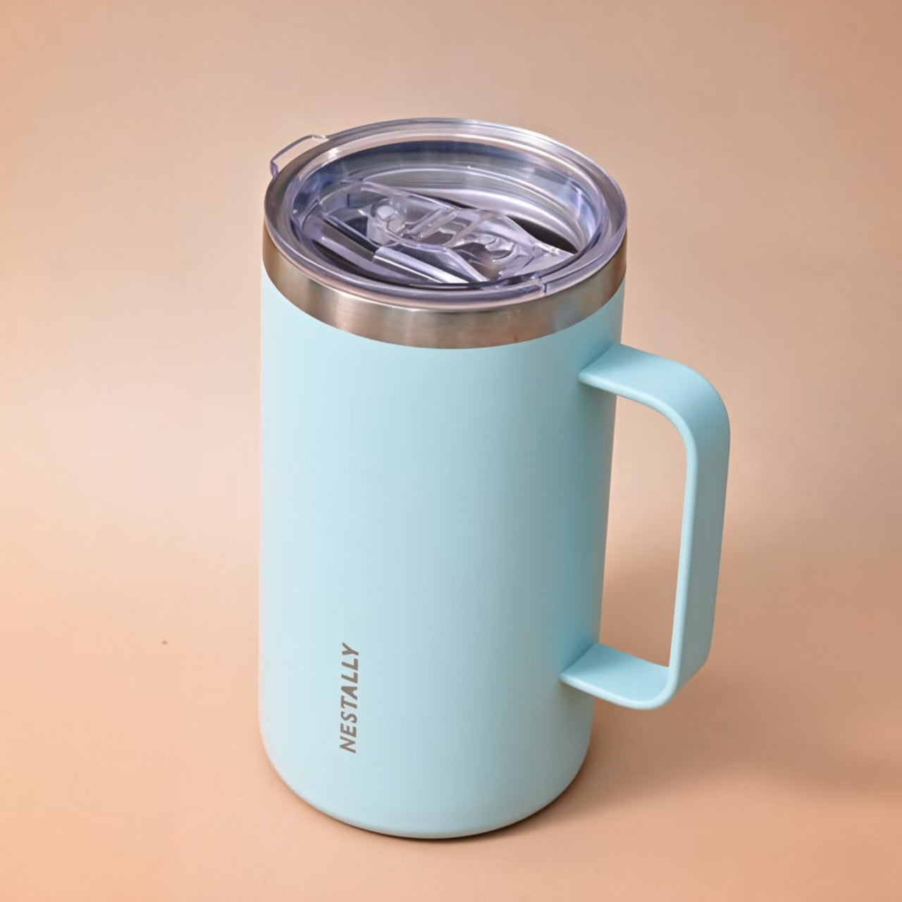 Cozy 20oz Stainless Steel Travel Mug with Handle