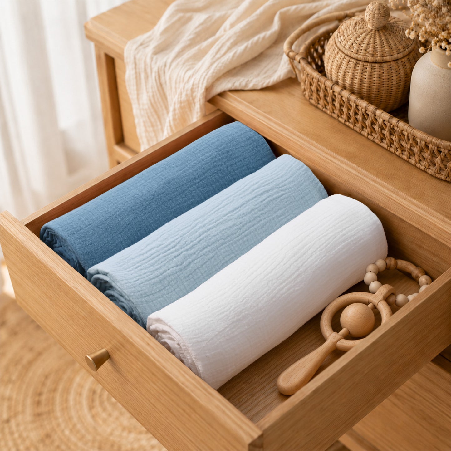 Cocoon Muslin Swaddle Blankets