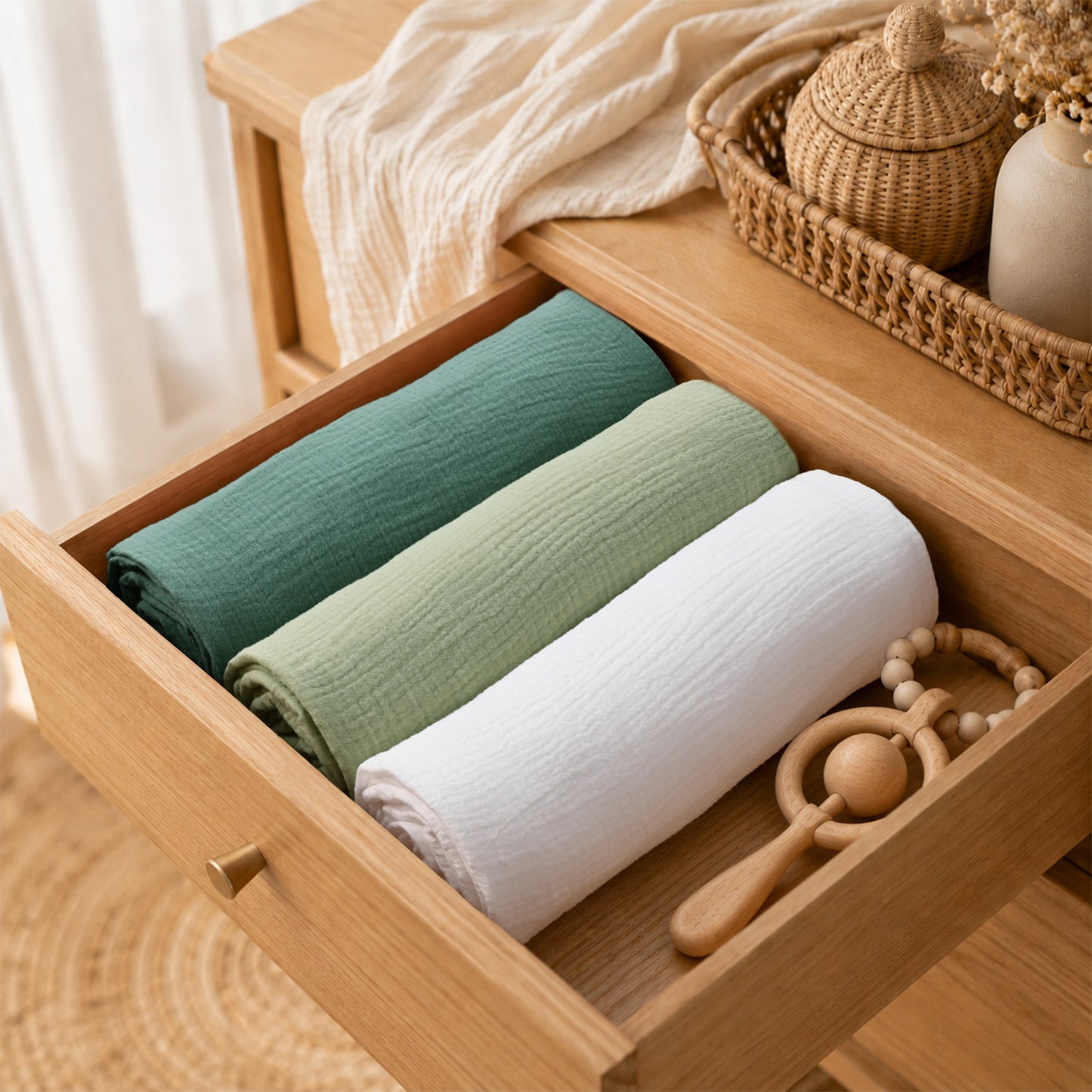 Cocoon Muslin Swaddle Blankets