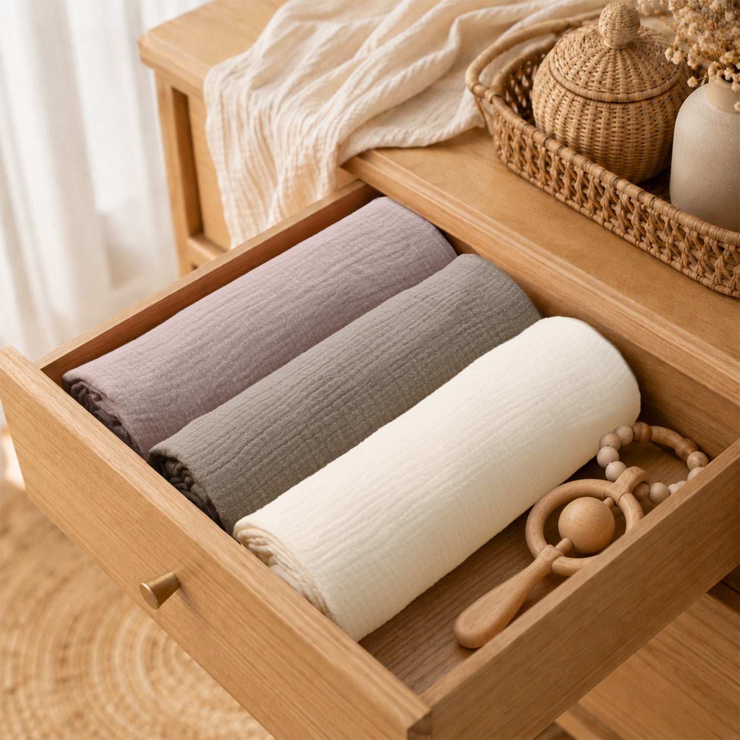 Cocoon Muslin Swaddle Blankets