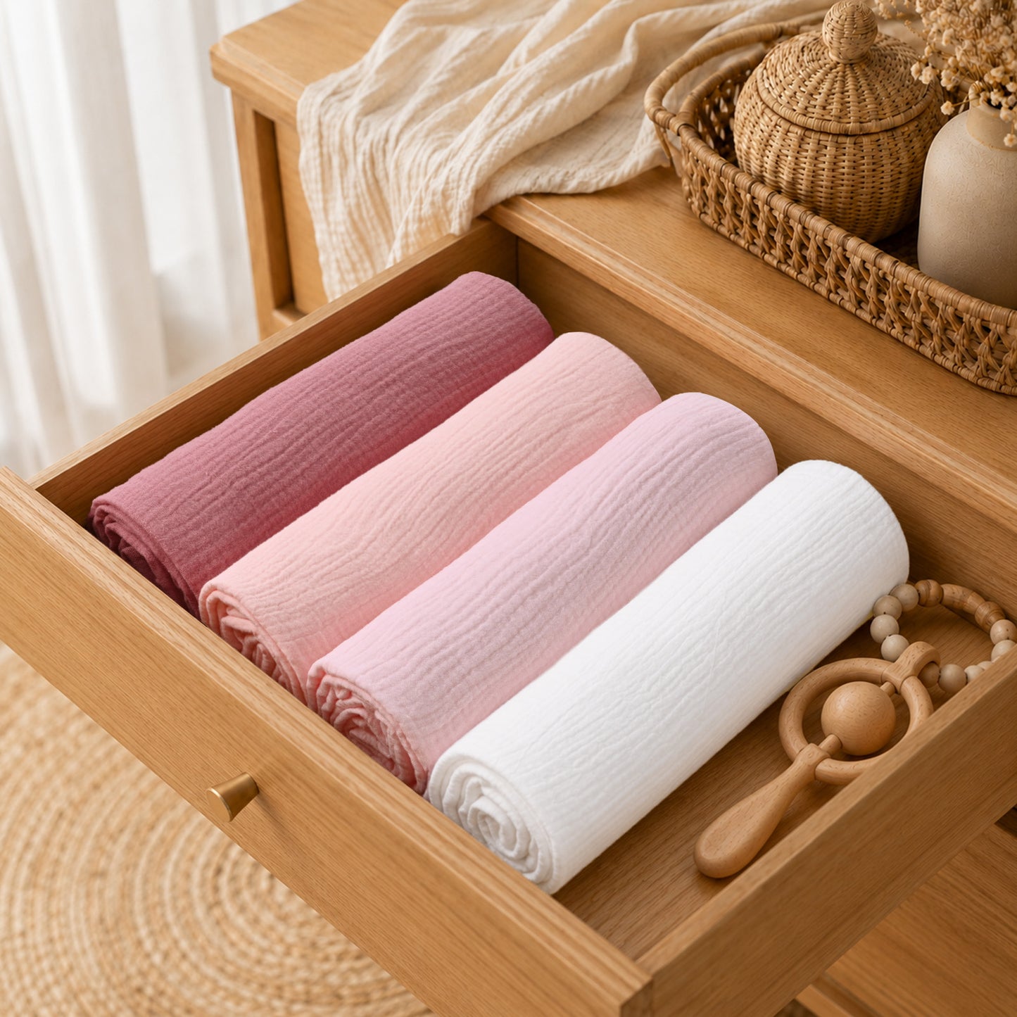 Cocoon Muslin Swaddle Blankets
