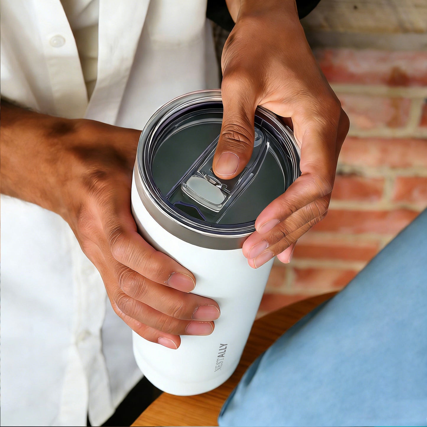 The Calm 20oz-White
