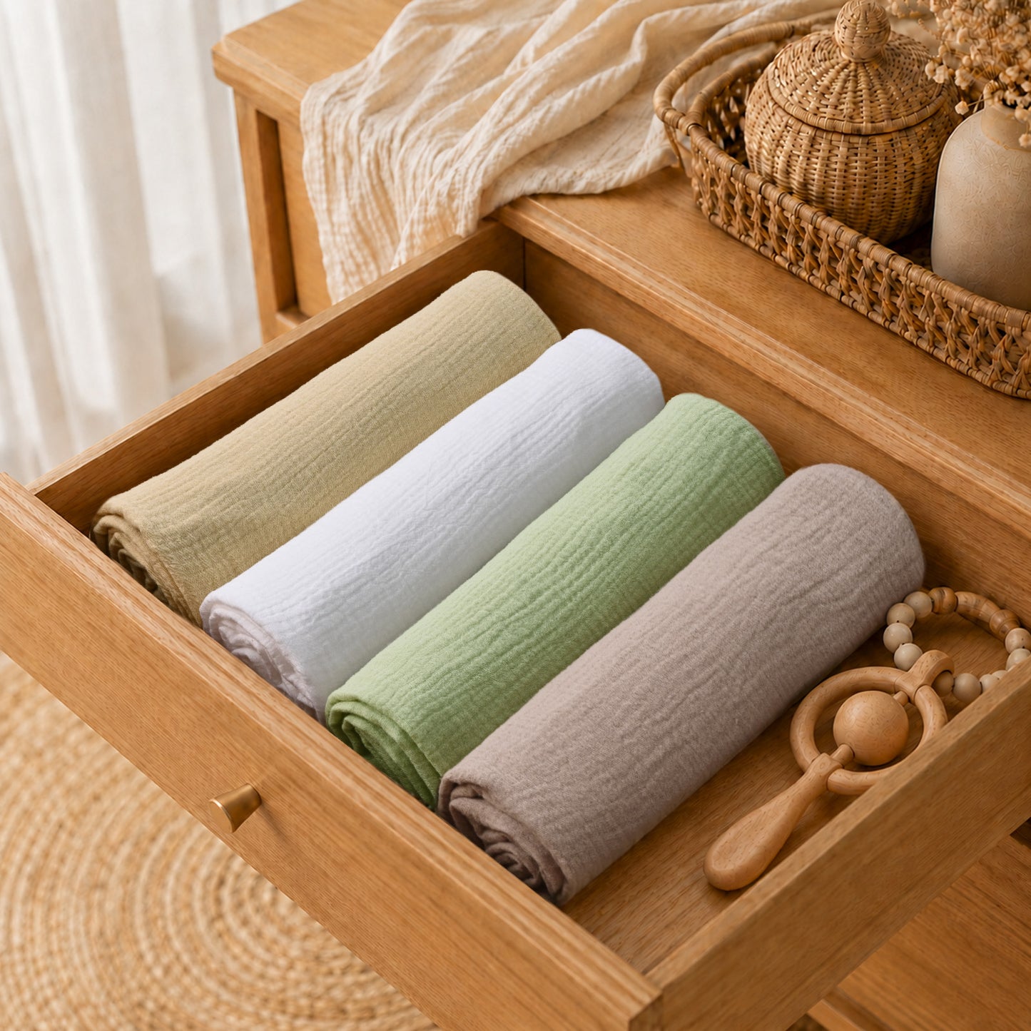 Cocoon Muslin Swaddle Blankets