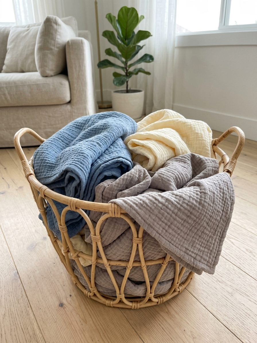 Cocoon Muslin Swaddle Blankets