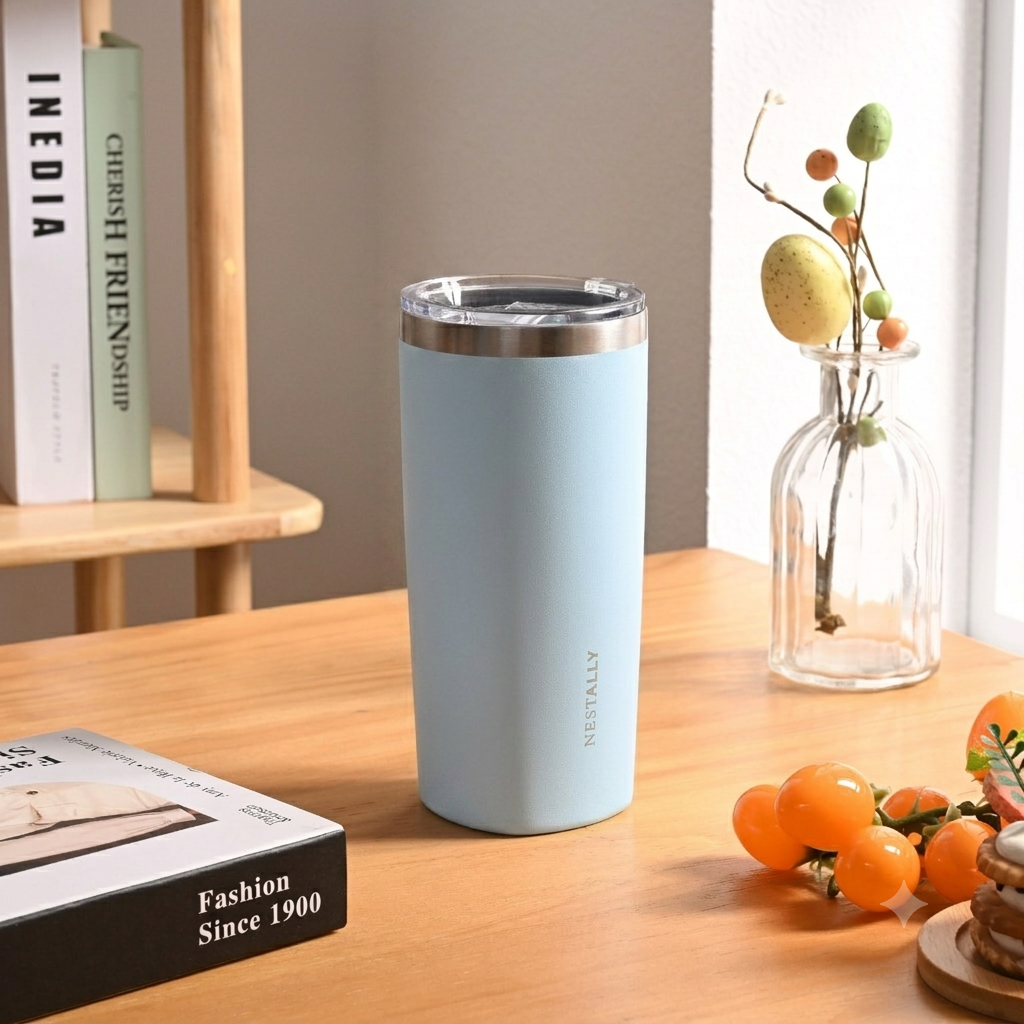 Crafted 20oz Tapered Stainless Steel Travel Tumbler