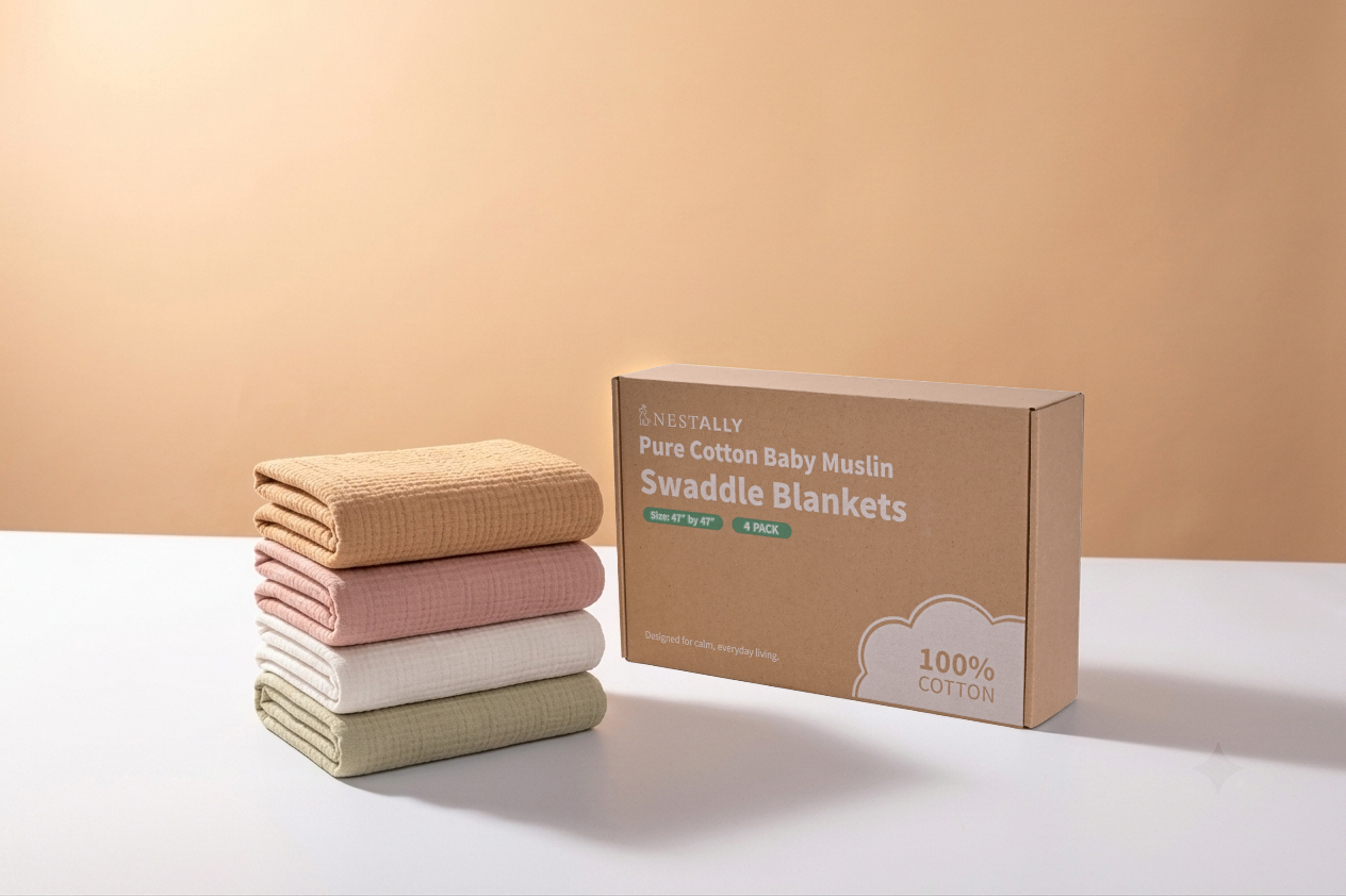 Cocoon Muslin Swaddle Blankets