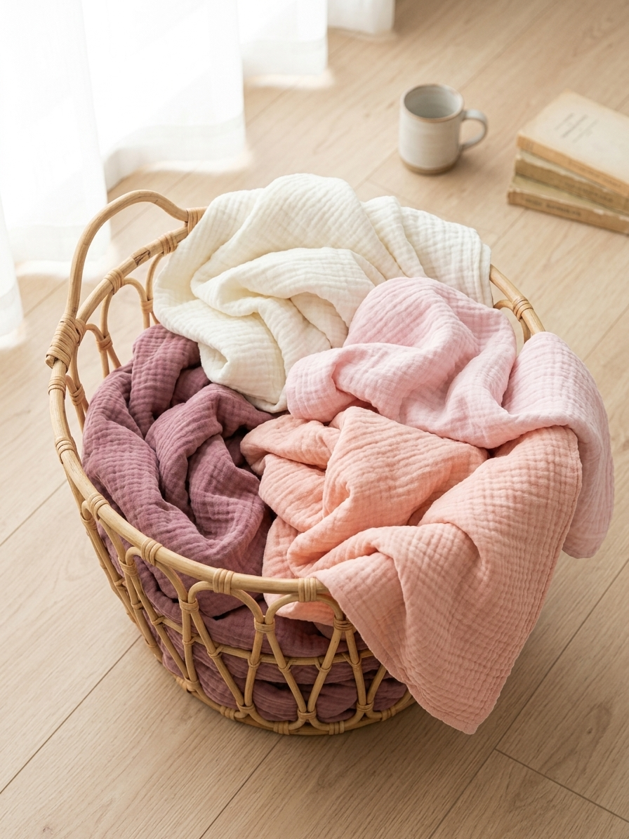 Cocoon Muslin Swaddle Blankets
