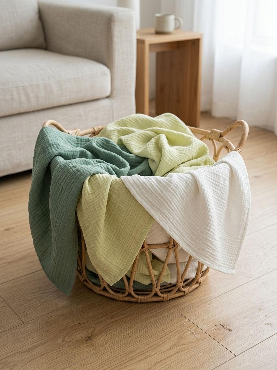 Cocoon Muslin Swaddle Blankets
