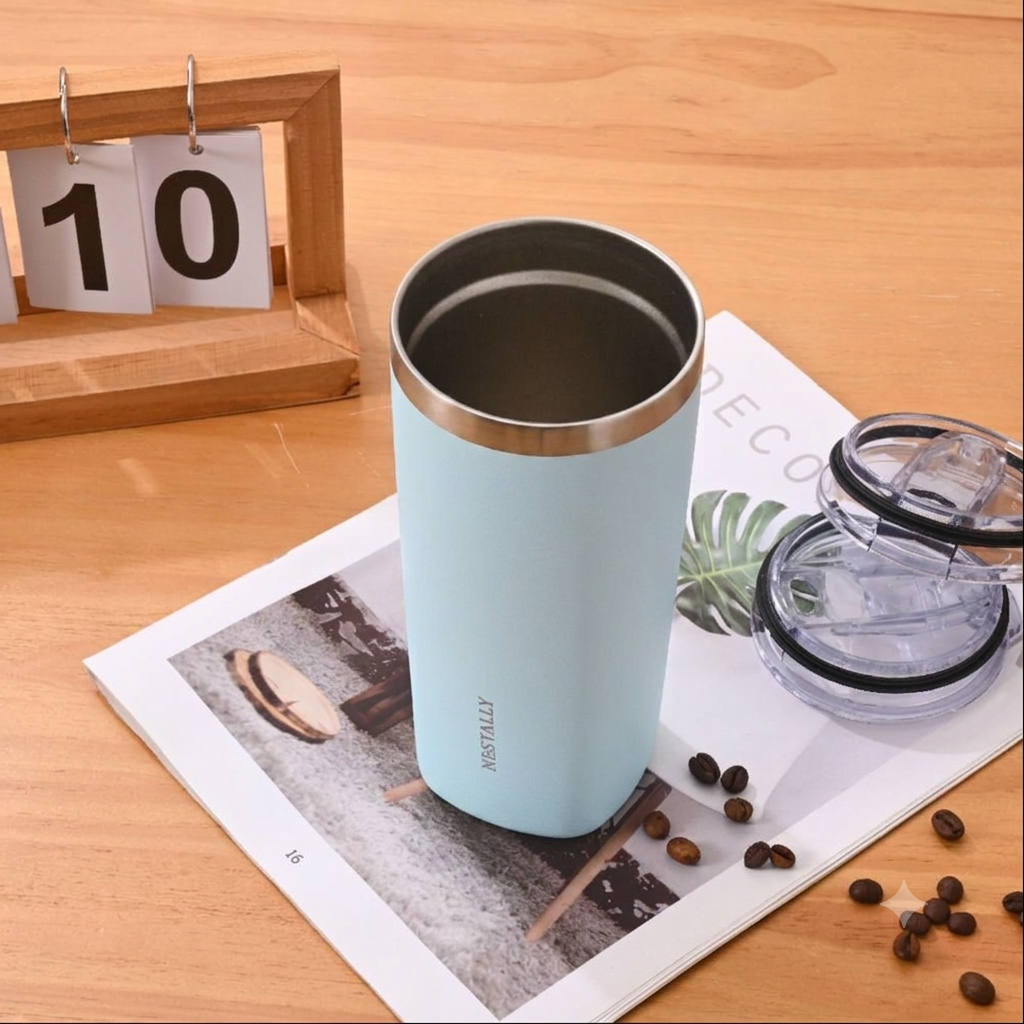 Crafted 20oz Tapered Stainless Steel Travel Tumbler