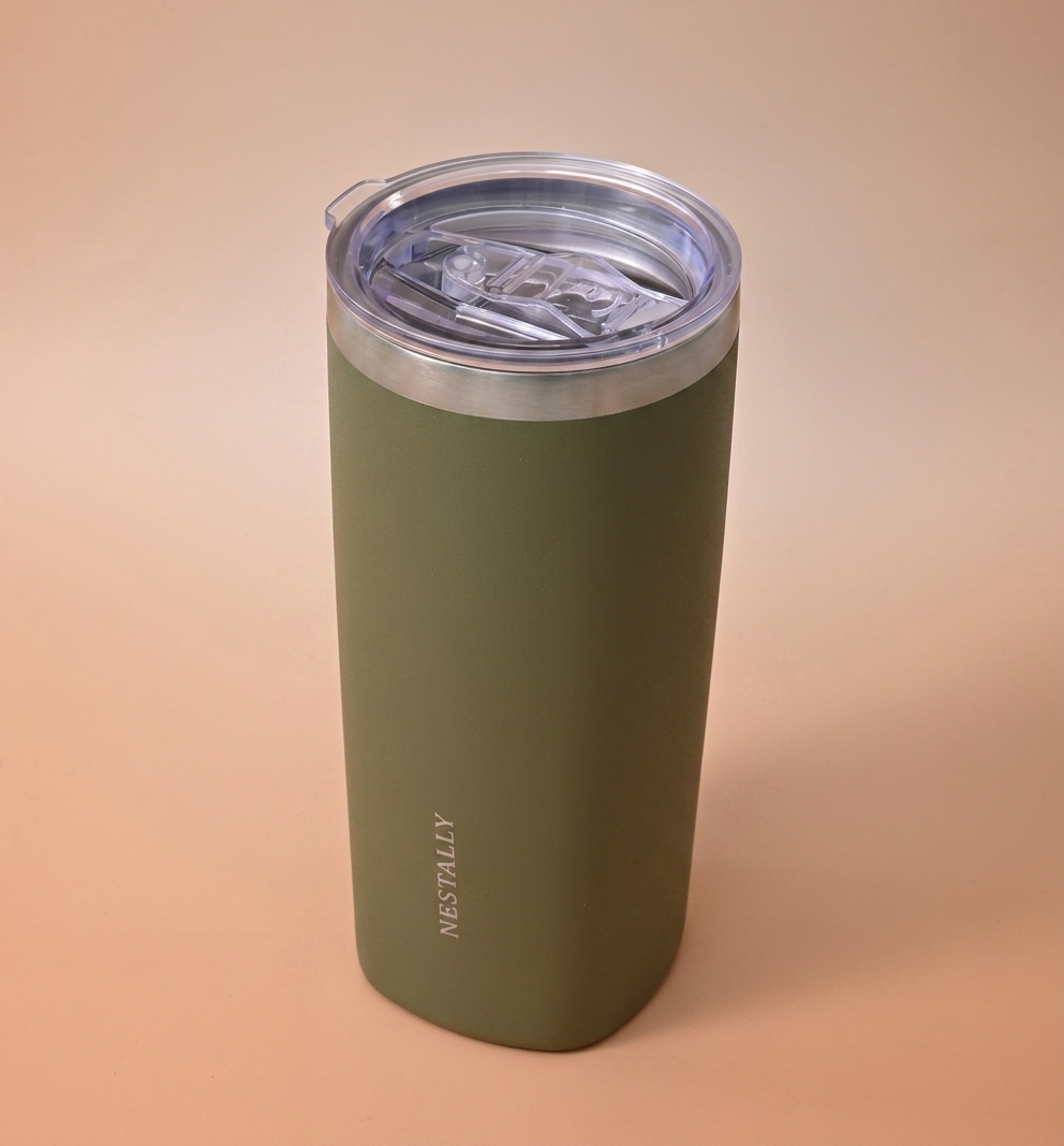 Crafted 20oz Tapered Stainless Steel Travel Tumbler