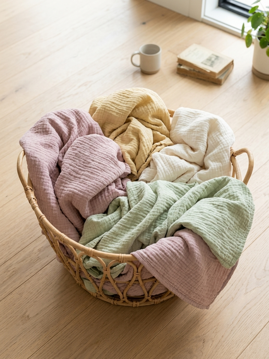 Cocoon Muslin Swaddle Blankets